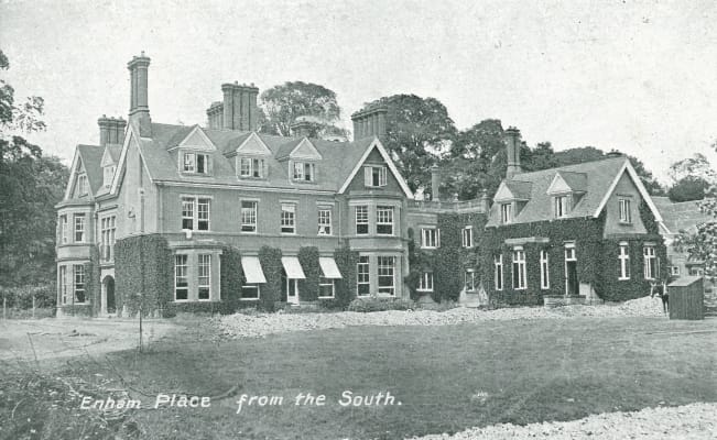 Enham Place building in 1919